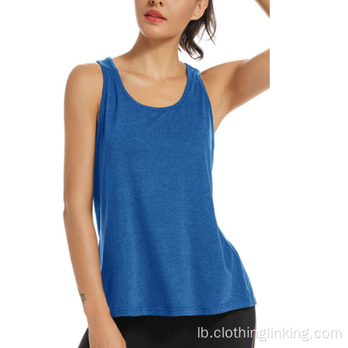 Workout Tank Tops fir Fraen